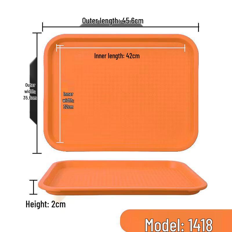 Jingbaodi Commercial Rectangular Serving Tray