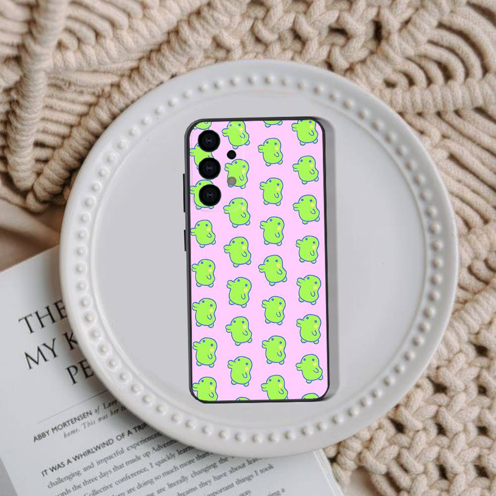 Game T-Tamagotchi K-Kuchipatchi Phone Case For Samsung Galaxy A73,72,51,53,52,71,22,5G,Note,J7,8,9 Soft Black Cover