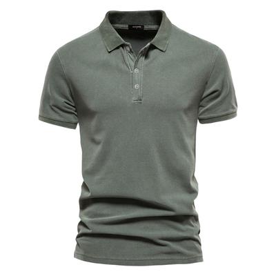 New Summer Lapel Sports Men's Cotton POLO Shirt
