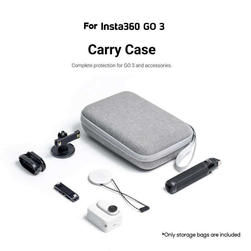 Compact Carrying Case Bag for GO 3 EVA Storage Bag Protector Shockproof