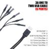 USB Power Boot Cable 3A 6 Port FPC Power Supply Test Cable Test Boot Line Motherboard Repair for 15 14 13 12
