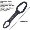 Universal Double Head Plum Wrench Tool Multifunctional Double Head Self-tightening Glasses Adjustable Wrench For Car Repair