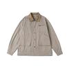 ANGN Unisex Japanese Retro Patchwork Multi-Pocket Workwear Jacket 1569