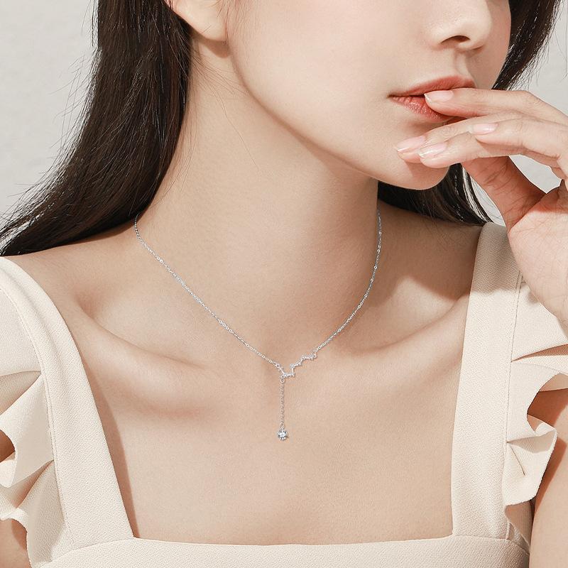 Big Dipper Seven Star Necklace Light Luxury Gentle High Sense Clavicle Chain Necklace Valentine's Day Gift for Girlfriend
