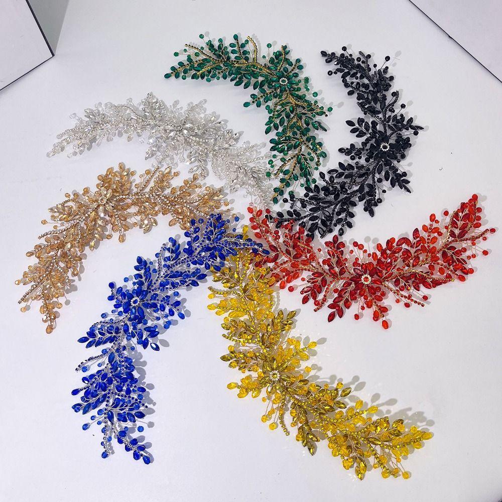 Elegant Bride Crown Tiaras Sparkling Wedding Hair Accessories Wedding Ceremony