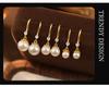 Banyan Tree S925 Silver Light Luxury Pearl Ear Hooks - Elegant Women's Earrings