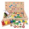 Seven-Layer Wooden Rainbow Stacking Tower - Early Education Toy for Infants