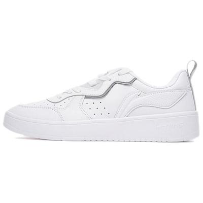 Li Ning Light Trend Spor Moda Serisi Şık Çok Yönlü Rahat Kaymaz Dayanıklı Düşük Üst Kaykay Ayakkabısı Unisex Spor Ayakkabı Beyaz AGCV031-1