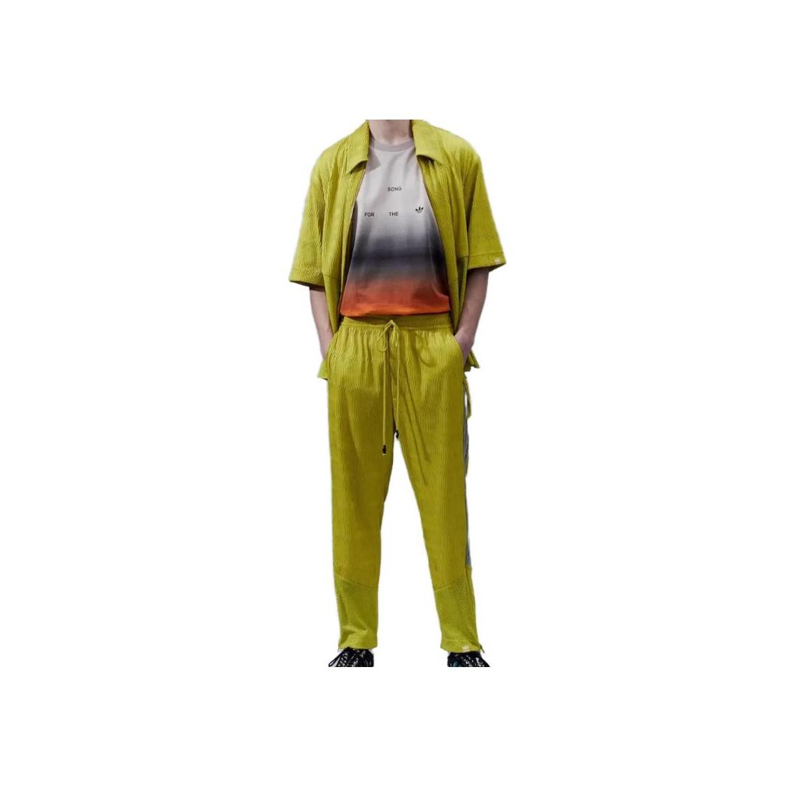 Adidas Originals SFTM Low Top Retro Casual Sneakers Daily Comfort Breathable Footwear Yellow Men IK8597 XXL