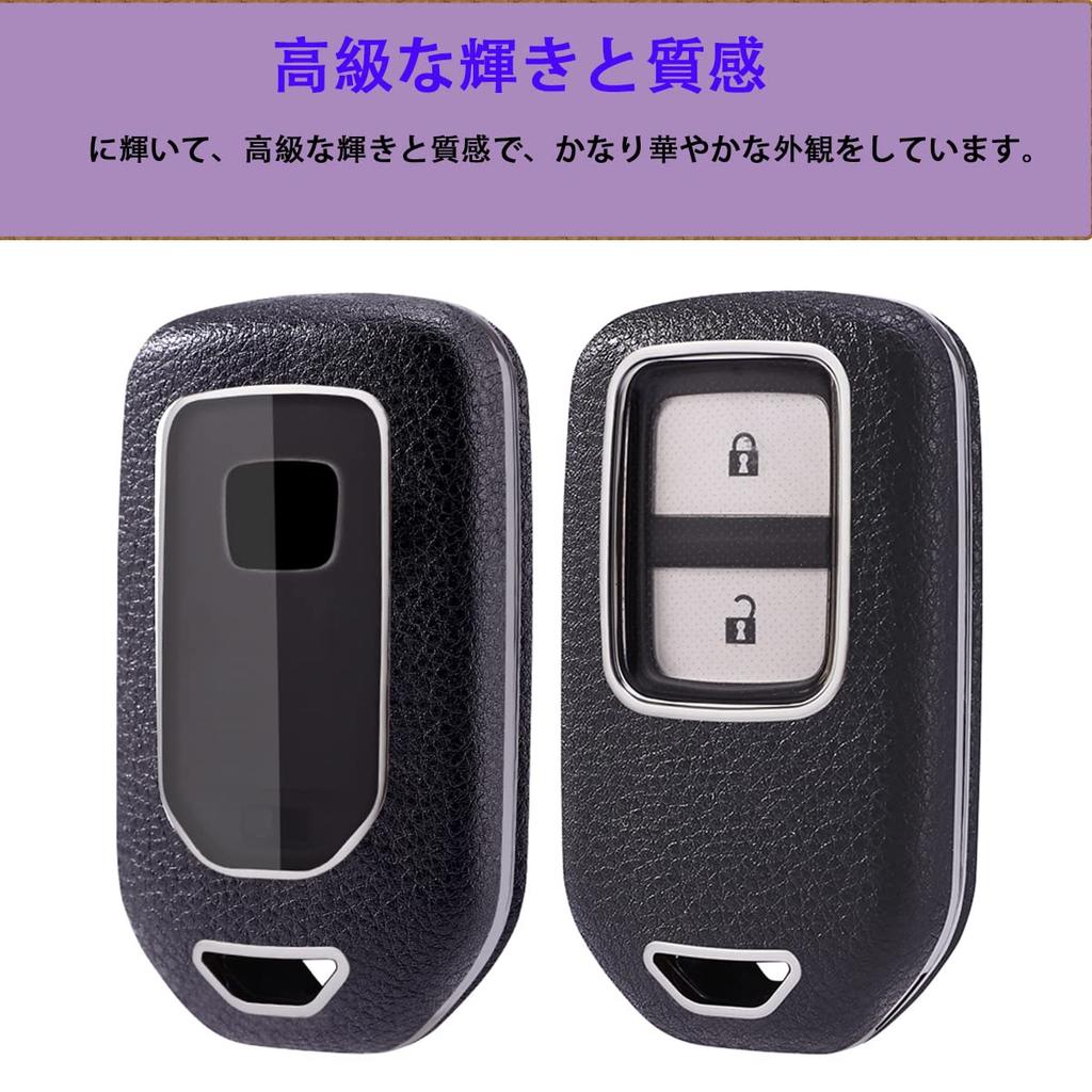 [PELKERDR] Honda Key Case, New Freed Odyssey Fit S660 CR-Z Vezel CR-V Jade Shuttle