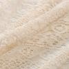 150x45cm Beige Lace Hollowed Out Fabric For Tablecloth Cloth, Hollowed Out Curtains Handmade DIY Sewing Fabric TJ8630