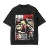 Hot Sale Rap Metal Band Limp Bizkit Graphic Print TShirt Unisex Women Retro Washed Cotton Oversized Streetwear Fashion Summer Tee