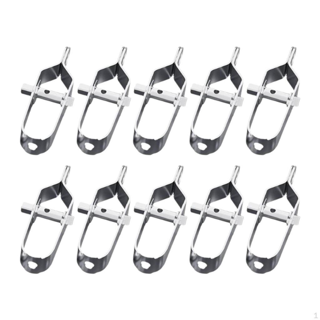 10 Count Heavy Duty Wire Strainer Accessories for Electric Fence Setup