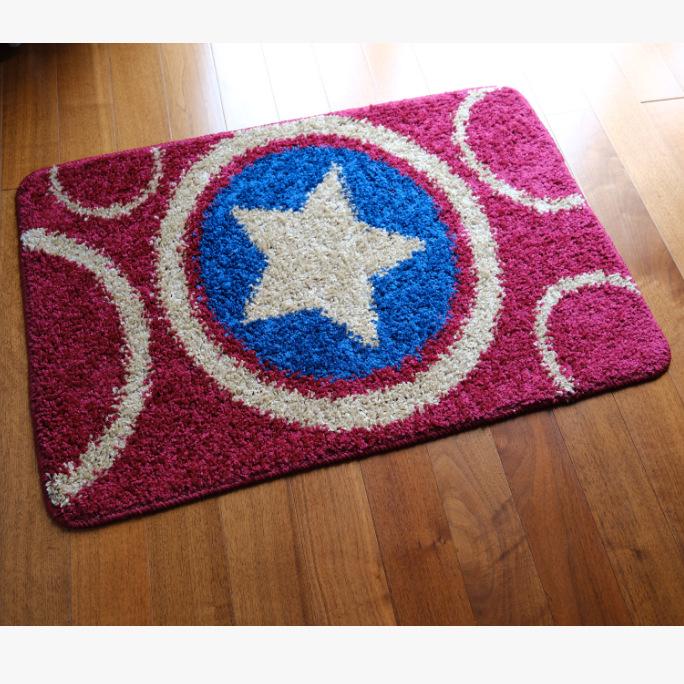 Chinese Style Non-Slip Floor Mat: Water-Absorbing Rug for Entrance, Bathroom, Bedroom, Toilet, and Kitchen