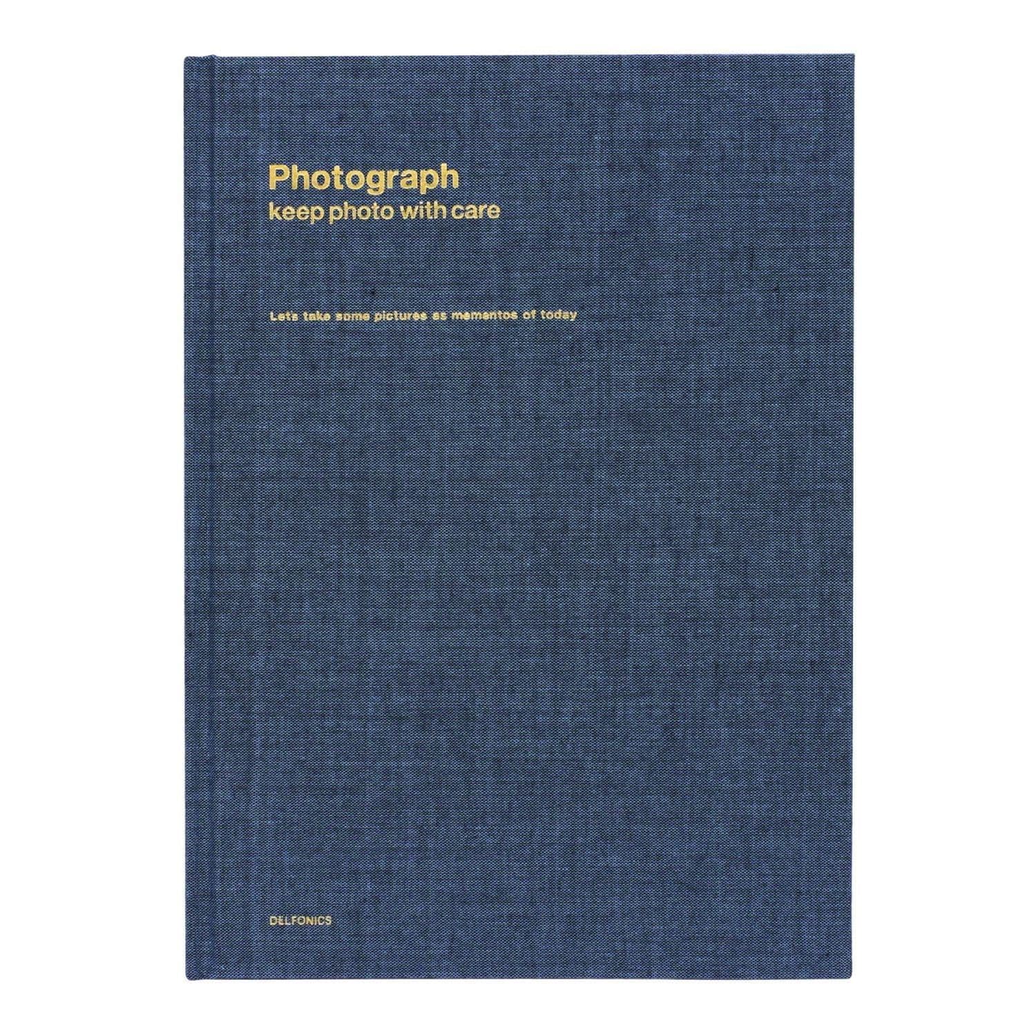 

Фотоальбом Delfonics Basic B5 - Chambray Blue, винил, 7 x10
