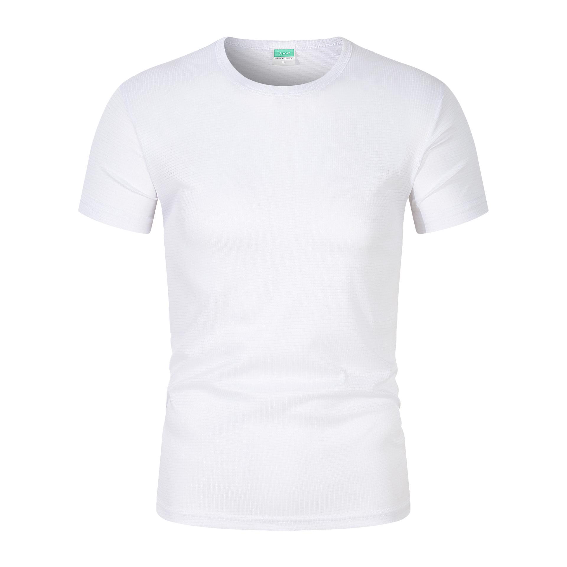 

Custom Quick-Dry Marathon T-Shirt: Short-Sleeve Sports Uniform, Ideal for Running and Team Events, Logo Printable. M белый