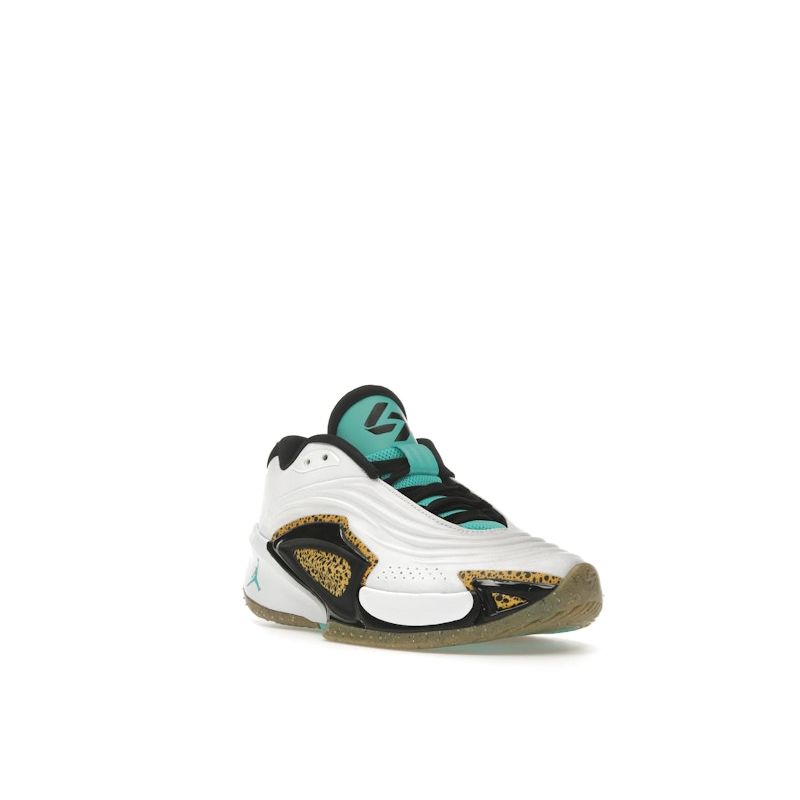 Air Jordan Luka 3 GS Safari Kids Sneakers White Laser-Orange Gum-Light-Brown FQ8185-100
