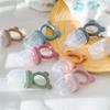 1 Set Food Grade Teething And Feeding Pacifier Silicone Fruit And Vegetable Feeder For Infants And Toddlers 6-36 Months