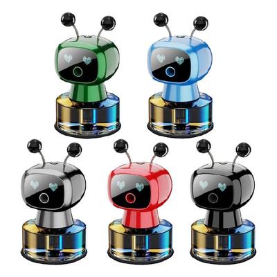 Akıllı Algılamalı Benzersiz Robot Araba Koku Difüzörü Taşınabilir Hava Freshener Akıllı Koku Ayarı ile Araba İçin