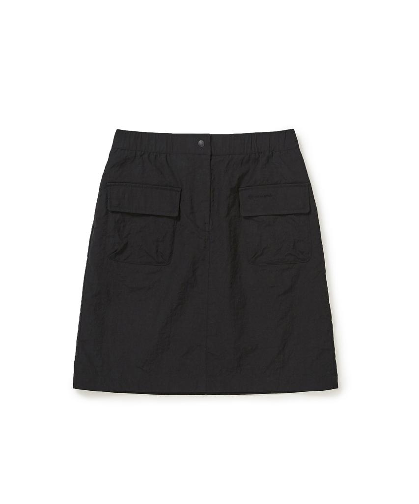 Snow Peak Apparel Twillon Midi Skirt (S25Swtsk21) Dark Charcoal