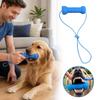 Weiche Gummi-Zahnbürsten für Hunde Hundekauknochen-Spielzeug 360-Grad-Zahnreinigung Zahnpasta Interaktives Welpenspielzeug für große kleine Hunde