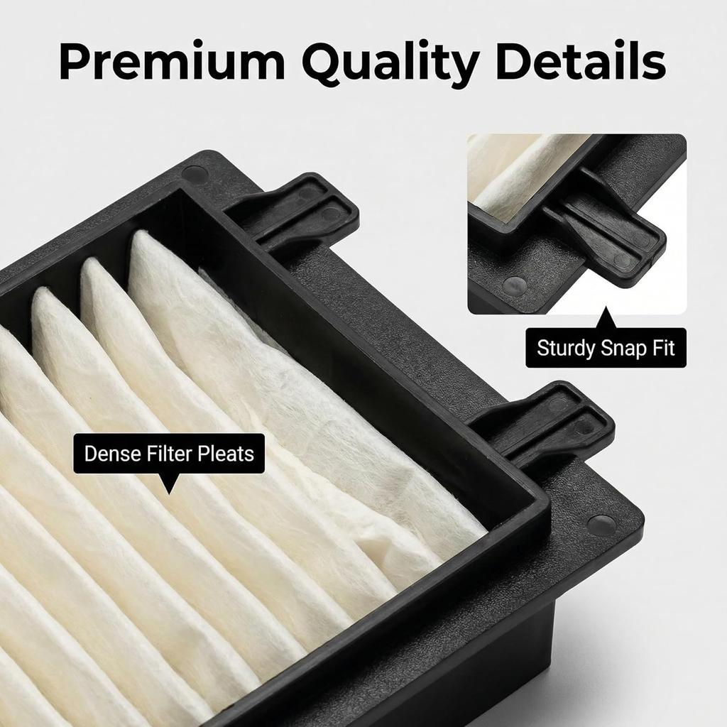 Air Filter 6EY-14451-00-00 RY13100 Compatible with Yamaha EX VX FSH TR-1 Engine