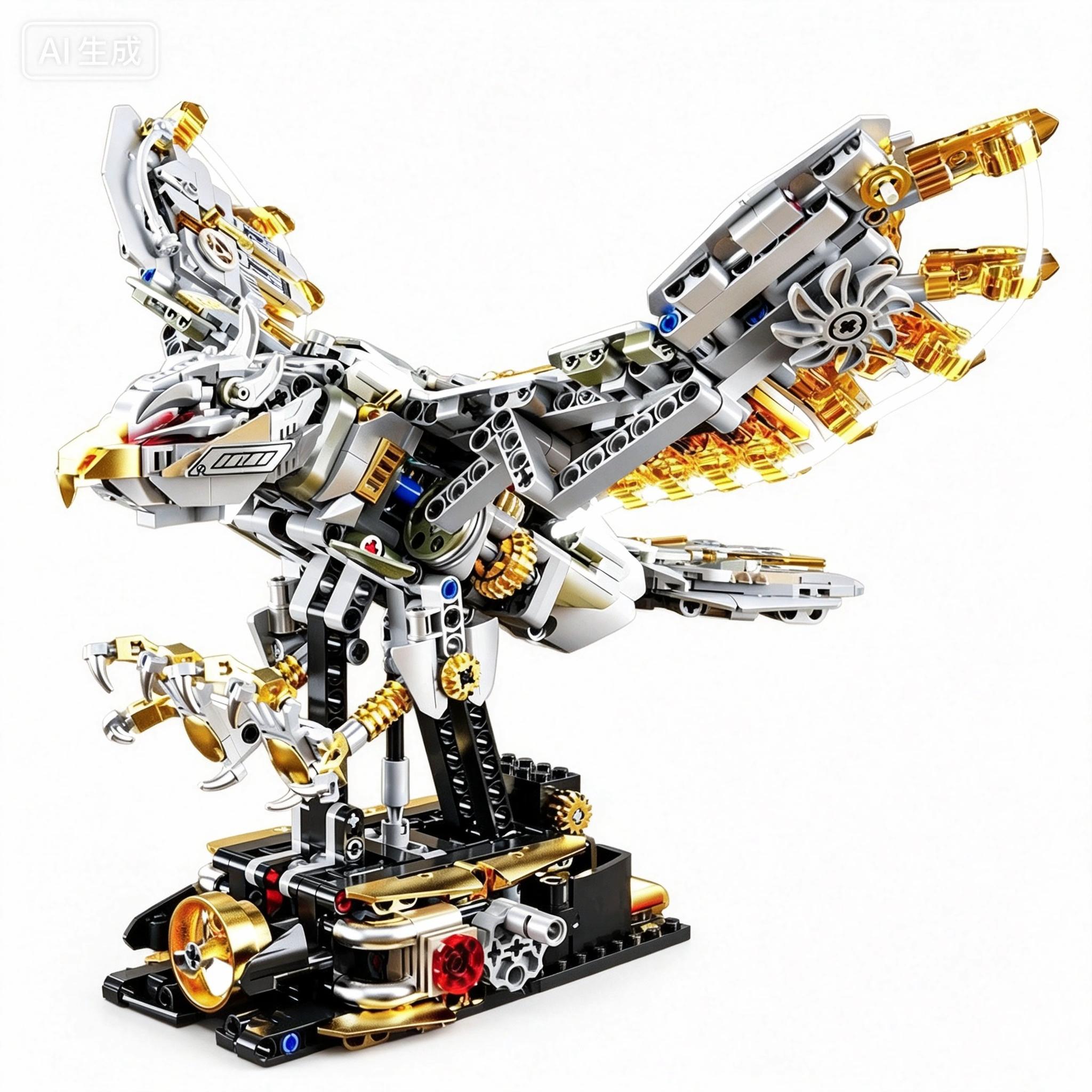 High-Quality Moc High-Quality Creative High-Quality Mechanical High-Quality Linkage High-Quality Eagle High-Quality Animal High-Quality World
