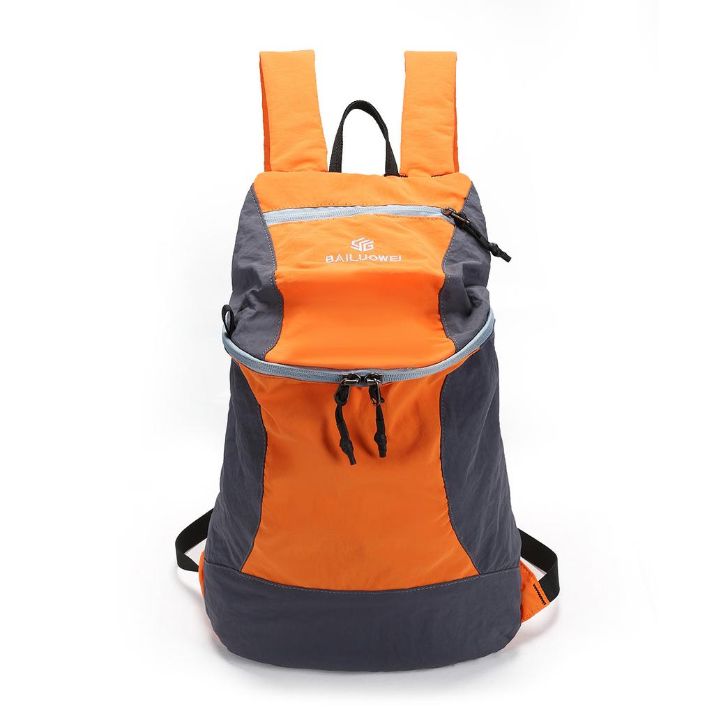 Schoolbag Mountaineering Bag Korean Version of the New Nylon Backpack Casual Student Schoolbag Lightweight Large Capacity Ultra-light Travel Backpack