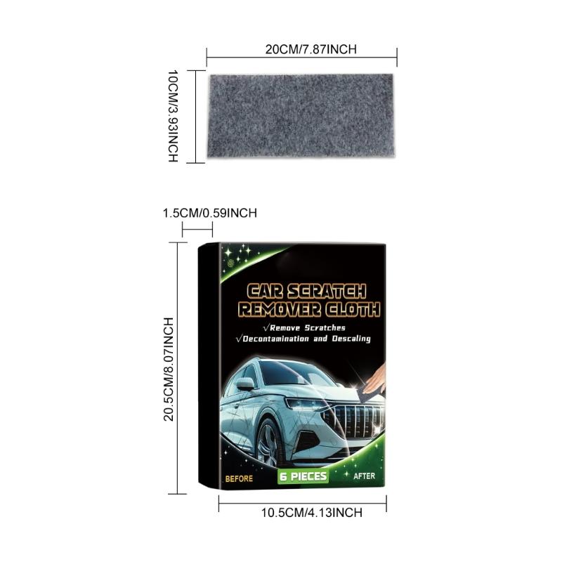 Professionelles Kleines Stoff Glitzerstoff Magischer Stoff Upgrades für Autokratzer Korrekturen für Lackpflege & Wartung