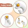Computer Decor Figurines Center Console Screen Decorations Mini Animal Statues