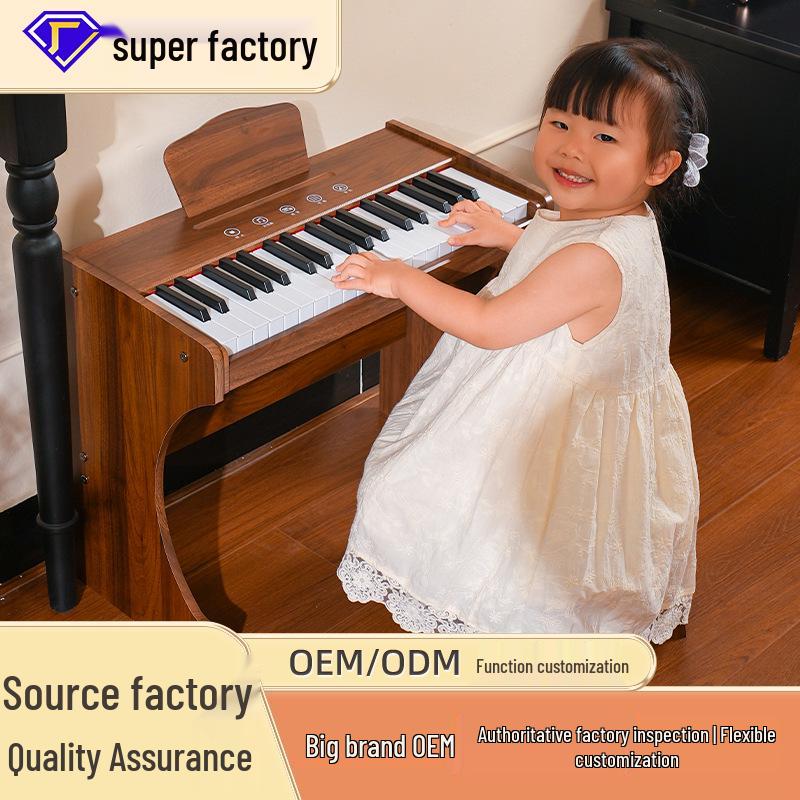 37-Key Vertical Touch Screen Xylophone Children's Electronic Piano Toy