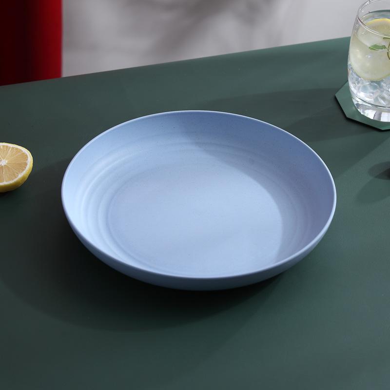 Elegant Gold-Edged Plastic Fruit Plate - Stylish Square Bone Dish for High-End Living Room Decor