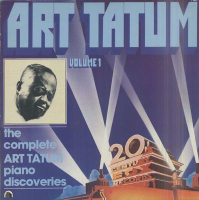 LP Record ART TATUM - The Complete Art Tatum Piano Discov T607 20th Century Fo 1980 France Jazz Used