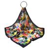 Suhang silk scarf cartoon cat cute versatile 71 simulated silk scarf atmosphere summer square scarf scarf