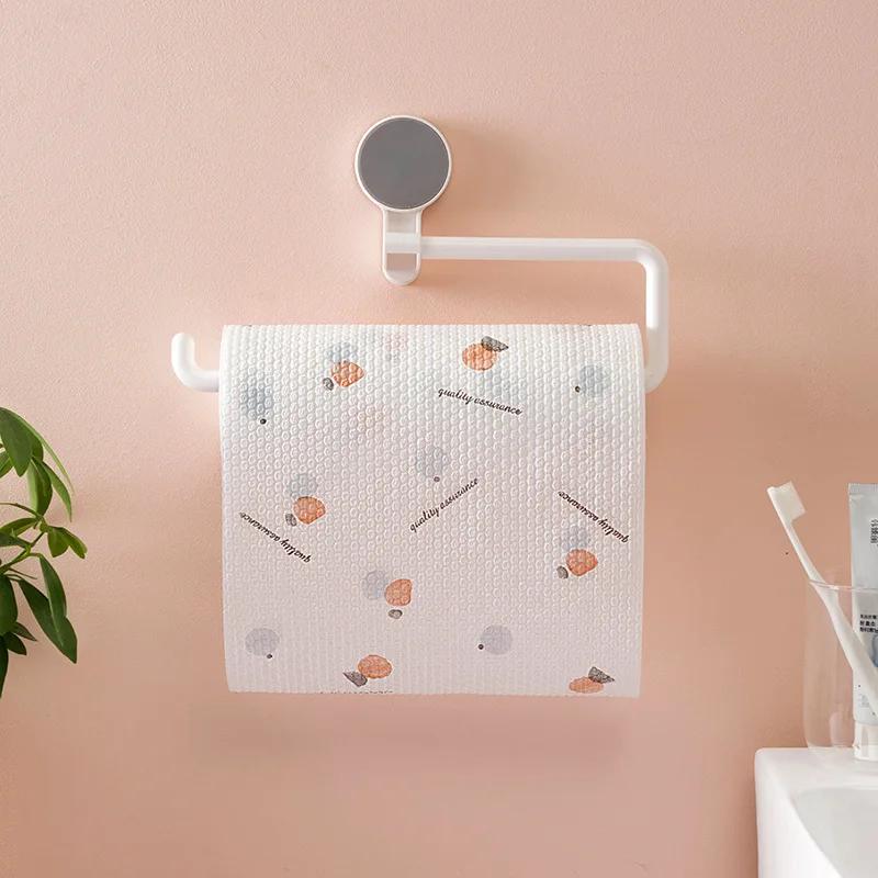 Kitchen Cloths Absorb Water Oil Tear Pull Quickly Conveniently Washable Printing Cleaning Disposable Dishwashing Cloth Household