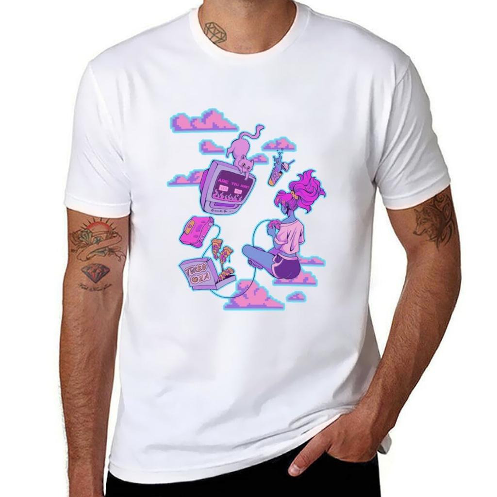 Cloudy Tshirt Graphic Print Short Sleeve Tshirt