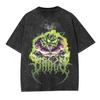 Chainsaw Man Anime Vintage Washed Cotton D TShirt Mens Womens Harajuku Short Sleeve Tee Streetwear Unisex Fashion