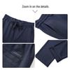 MONTAGUT Men's Silk Blend Straight Leg Casual Pants
