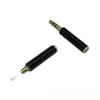 3,5mm samice-samec audio adaptér: Konvertor ze 4 sekcí na 3 sekce pro PC, telefony, mikrofony a vysílání