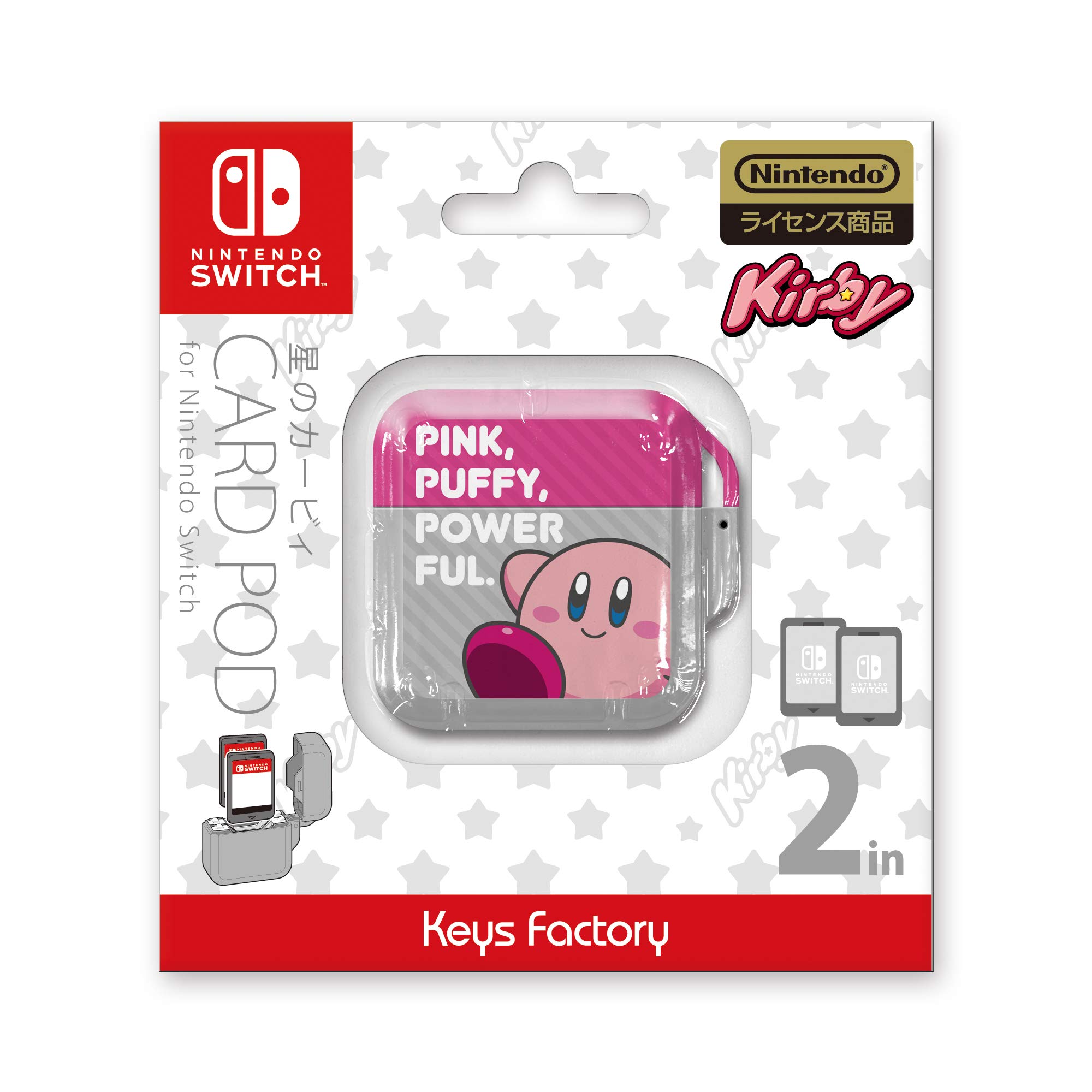 

licensed Kirby Card Pod for Nintendo Switch [Nintendo product] (Suikomi)