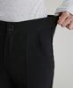 Jikeulib Secret Banding Front Line Slit Semi-Bootcut Slacks