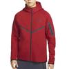 Nike Windrunner Comfortable Durable Casual Simple Cardigan Hoodie Men outerwear Red Black HV0950-687