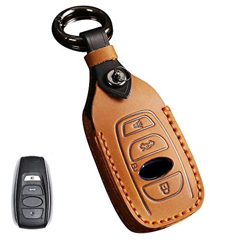 

Чехол для ключа Subaru для автомобилей SUBARU, чехол для смарт-ключа, чехол для ключа из натуральной кожи, чехол для смарт-ключа Subaru с 4 кнопками, роскошный стильный акрил