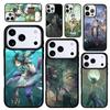 Capa Case for iPhone 17 Air 16 Pro Max 15 Plus 11 13 Mini 14 12 Back Phone Cover Cool Genshin Impact Xiao