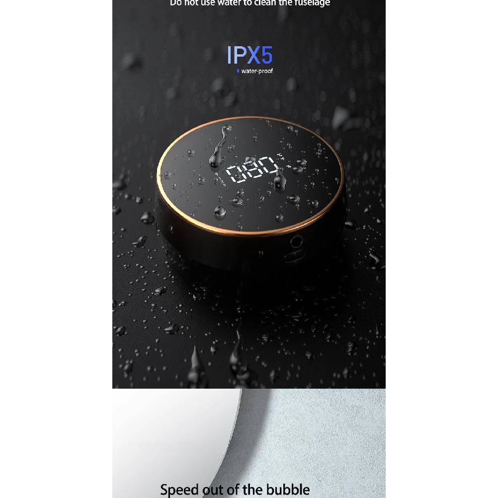 Touchless Automatic Sensor Soap Dispenser Foam Type-C Charging Smart Induction Hand Washer with Temperature Digital Display
