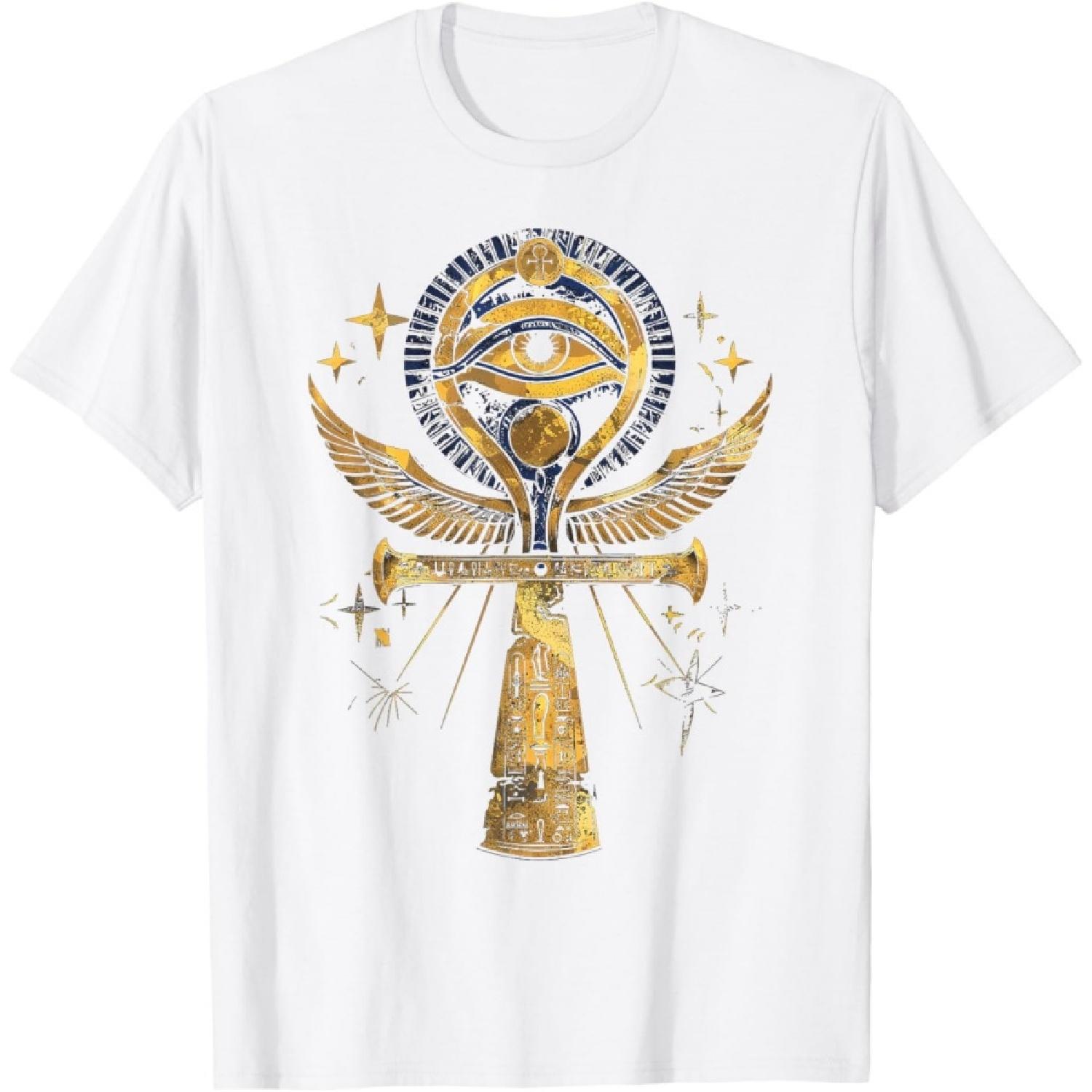 египетский глаз древний фараон сфинкс египетская футболка(15) S