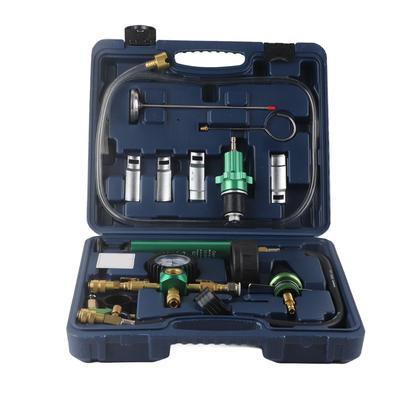 Kit de llenado al vacío del sistema de refrigeración Probador de fugas de presión del radiador Llenador de anticongelante para la mayoría de los vehículos