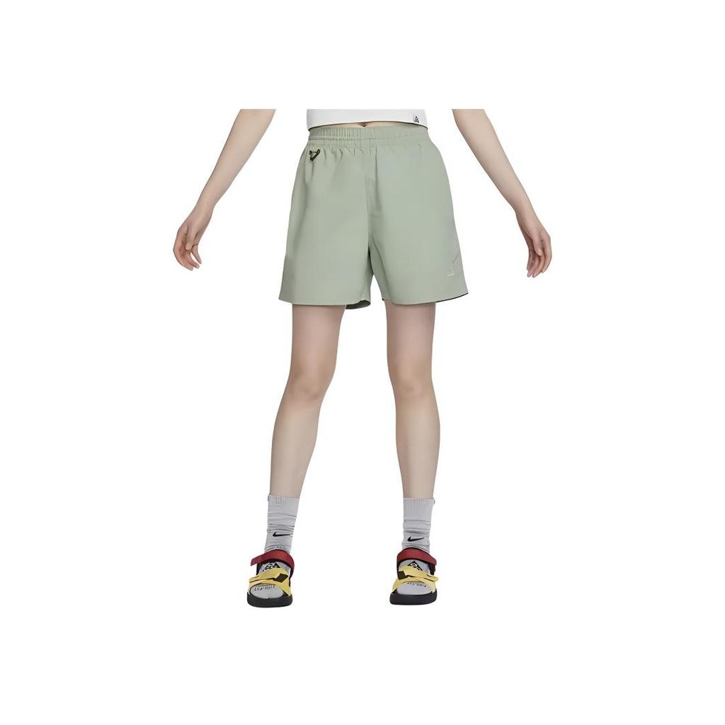 Nike ACG Outdoor Sports Minimalist Woven Casual Shorts Women Shorts Green DV9536370