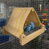 Breathable Bird Shelter Hanging Hanging Hammock Multi Functions Bird Nest House  Cage Accessories