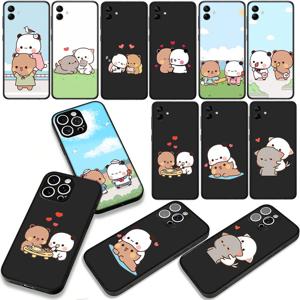 Bear B-BubuDudus Bubus Anime Dudus Cat Cover Phone Case for Apple iPhone 17 16 15 11 Pro XS Max XR 6 7 8 Plus + SE 2020 5 16E